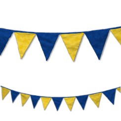 TEAM SPIRIT POP UP PARTY BUNTING